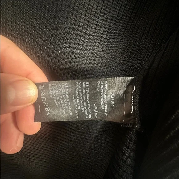 White House Black Market Elegant Black Open Cardigan - Picture 9 of 9